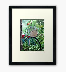 Pit Stop Framed Print