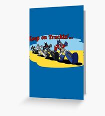 That's Just Prime Truckin Greeting Card