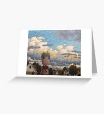 super defender of the universe Greeting Card