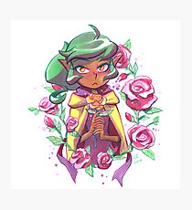 Harpy Gee, Gold Rose Photographic Print