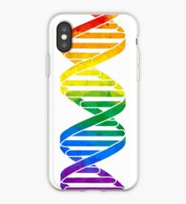 Regenbogen Doppelhelix iPhone-Hülle & Cover