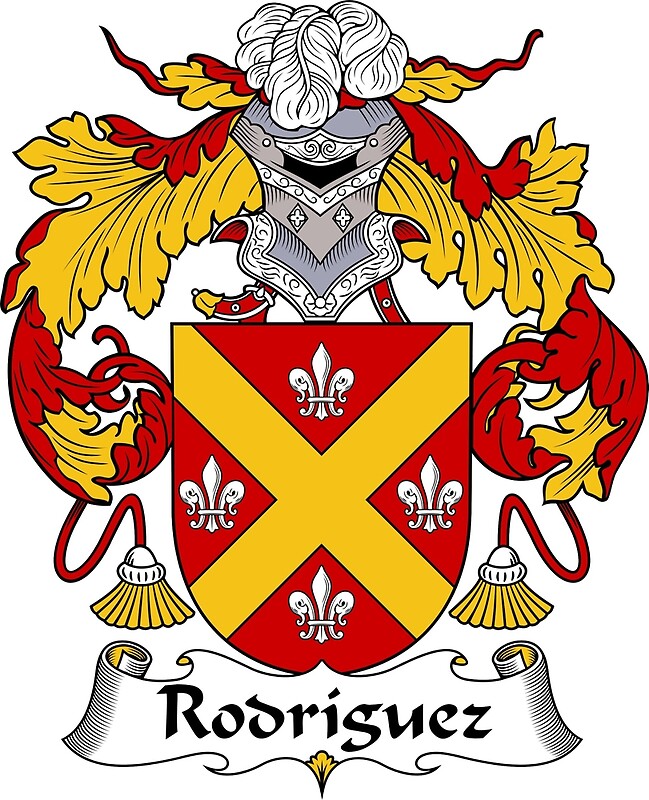  Rodriguez Coat Of Arms Family Crest By William Martin Redbubble