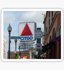 Citgo Sign At Fenway Park Sticker