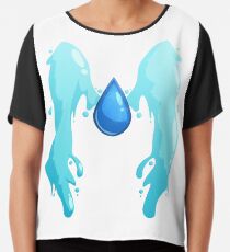 Lapis Wings Chiffon Top