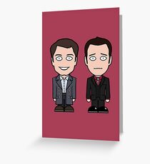 Jack and Ianto (card) Greeting Card