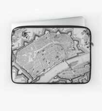 Vintage Map of Frankfurt Germany (1738) Laptop Sleeve