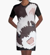 Ferret head Graphic T-Shirt Dress
