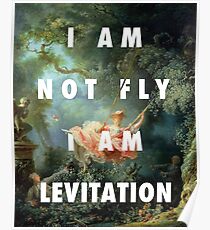 I AM NOT FLY, I AM LEVITATION Poster