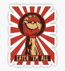 POKEMON PROPAGANDA: CATCH 'EM ALL Sticker