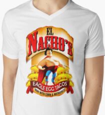 El Nacho Libre - Eagle Egg Tacos Men's V-Neck T-Shirt