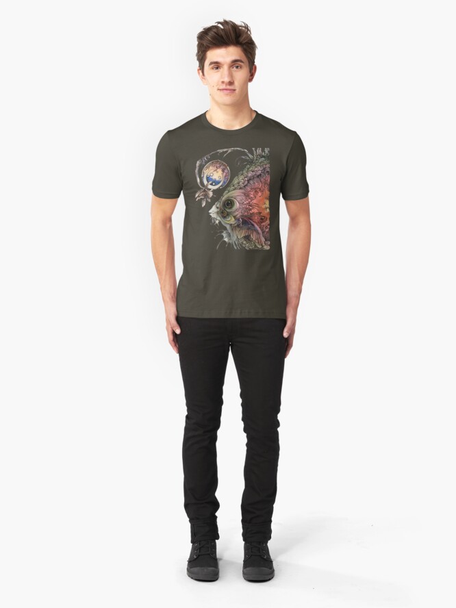 Alternate view of Fish Slim Fit T-Shirt