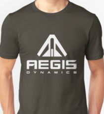 Camiseta ajustada Aegis Dinámica Blanca