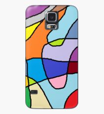 Psychedelic scribbles Case/Skin for Samsung Galaxy
