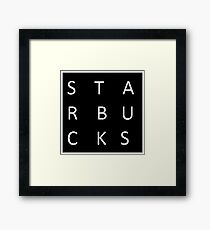 Starbucks Framed Print