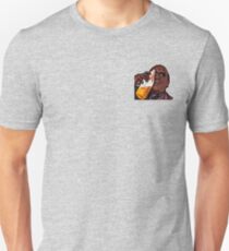 Morpheus Drinking a Forty in a Death Basket Unisex T-Shirt