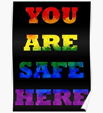 Safe Space Poster V. 1 Poster