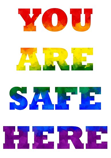 Safe Space Poster Printable
