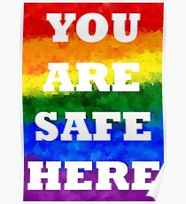 Safe Space Poster V. 3 Poster