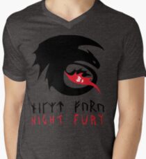 NIGHT FURY - Strike Class Symbol Men's V-Neck T-Shirt