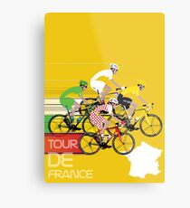 Tour De France Metal Print