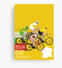 Tour De France Canvas Print