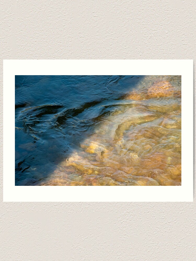 Alternate view of Sun and Shadow, Talvera River, Bolzano/Bozen, Italy Art Print
