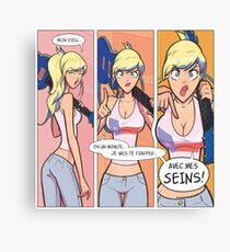 BBVW smash Canvas Print