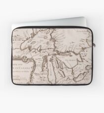 Vintage Map of The Great Lakes (1757) Laptop Sleeve