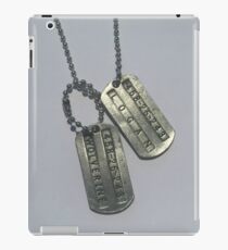 xmen logan dogtag iPad Case/Skin