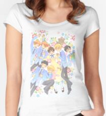 Ouran High School Host Club - ZZz... Women's Fitted Scoop T-Shirt