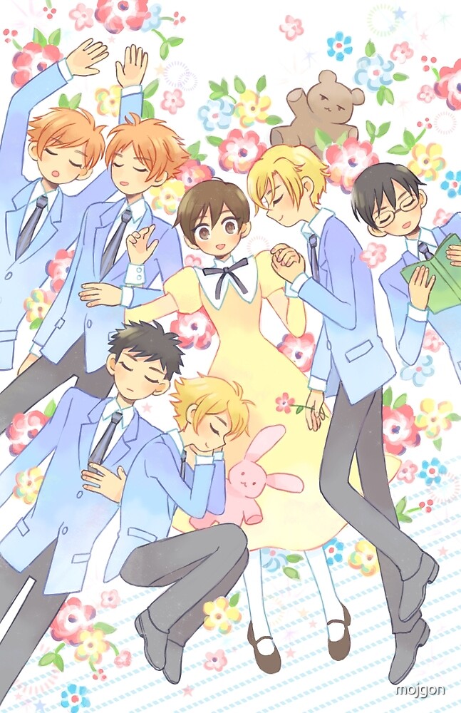 "Ouran High School Host Club - ZZz..." by mojgon | Redbubble