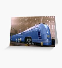 New York Central Greeting Card