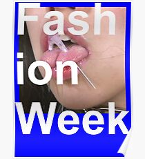 Fashion Week - Death Grips Poster