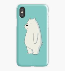 Ice Polar Bear Cartoon iPhone Case