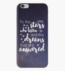 The Stars Who Listen iPhone Case