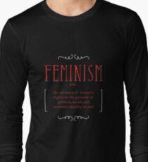Feminism Long Sleeve T-Shirt