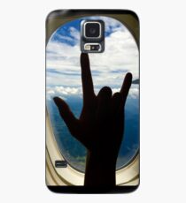 Rocking Out on a Plane Case/Skin for Samsung Galaxy