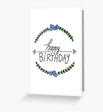 Happy Birthday Greeting Card
