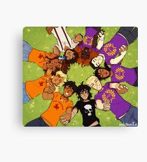 Olympus Heroes Canvas Print