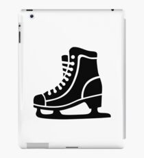 Black ice skate iPad Case/Skin