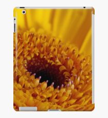 Yellow gerber daisy portrait iPad Case/Skin