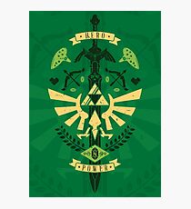 Zelda Crest Photographic Print