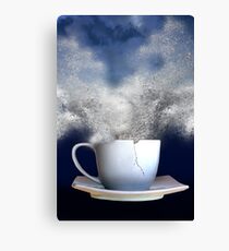 STORM IN A TEACUP Canvas Print