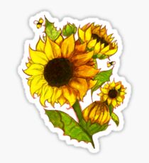 Sonnenblumen Sticker