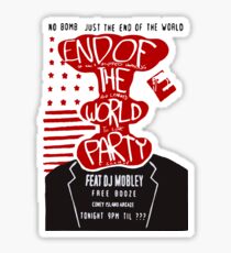 MR ROBOT: END OF THE WORLD PARTY Sticker