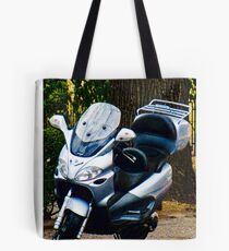 Face on a Moped, Bolzano/Bozen, Italy Tote Bag
