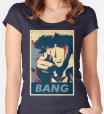 Bang - Spike Spiegel Women's Fitted Scoop T-Shirt