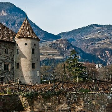 Artwork thumbnail, Schloss Maretsch (Castello Mareccio), Bolzano/Bozen, Italy by leemcintyre
