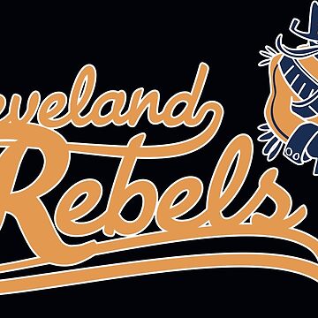 Retro Cleveland Rebels Defunct NBA Basketball Team Design