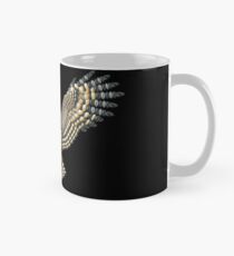 Beadwork Great Grey Owl Mug